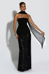 Allaire Maxi Skirt - Black