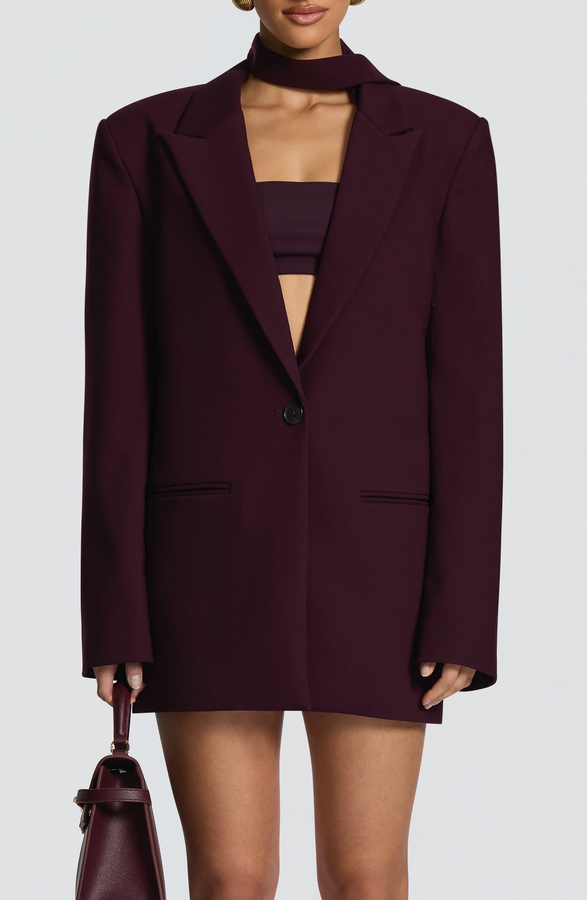 Vinnie Scarf - Plum